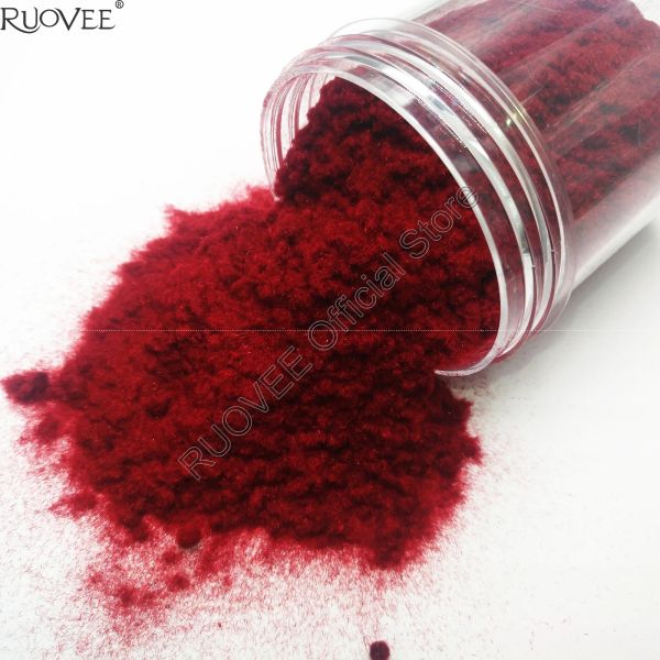 Dekorationen 50 GRAM X 3D Brandneue wildfrockende Velvet Villuspulver für Maniküre DIY UV Gel Polnisch Make -up Nagelkunst Tipps Dekoration