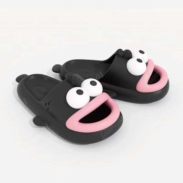 Hausschuppen Sommerschuhe Innensandalen süße kleine Bären Damen Slip Weiches Slip -Badezimmer -Deck -Familie Pantoffeln DH28