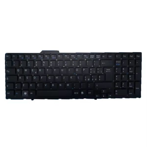 Laptop-Tastatur für Sony VAIO VPCF VPCF1 VPCF11 VPCF12 VPCF13 V105678A 148781651 550102H30-203-G Italien Es schwarz neu