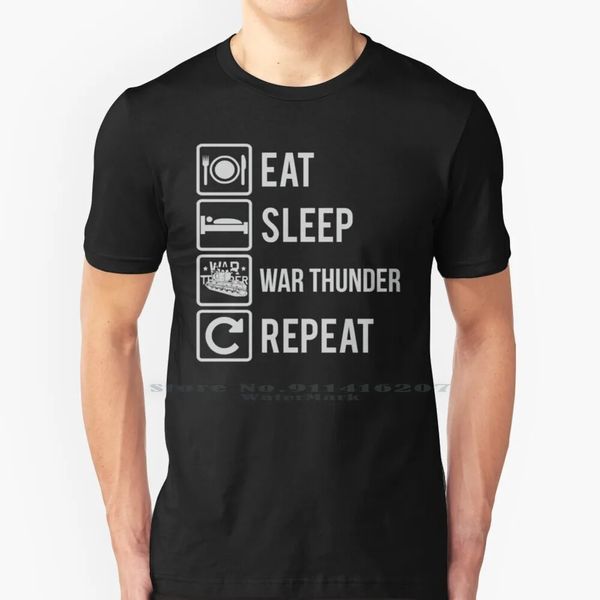 Eat Sleep War Thunder Repele camise