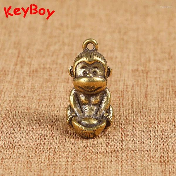 Keychains Antique Messing Monke