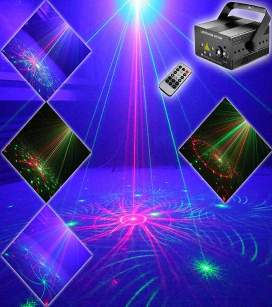 Eshiny Mini Rg 5 Lens 96 Laser Pattern Projector Blue Led Club Bar Bar DJ Holiday Disco Dance Dance Lighting Stage Light N1T906589978