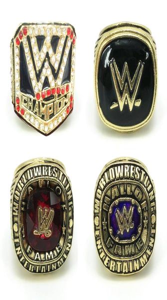 Todo o Hall of Fame Wwering Wrestling Championship Ring Professional League Ring Europe e America Sports Ring Jewelry Fãs GI3881275