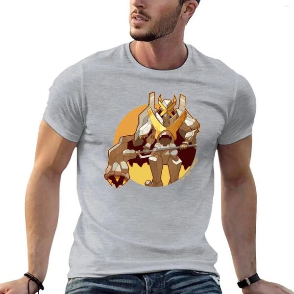 Men's Polos Gold x T-shirt Customs Sports Fãs de Anime Designer Camiseta Men