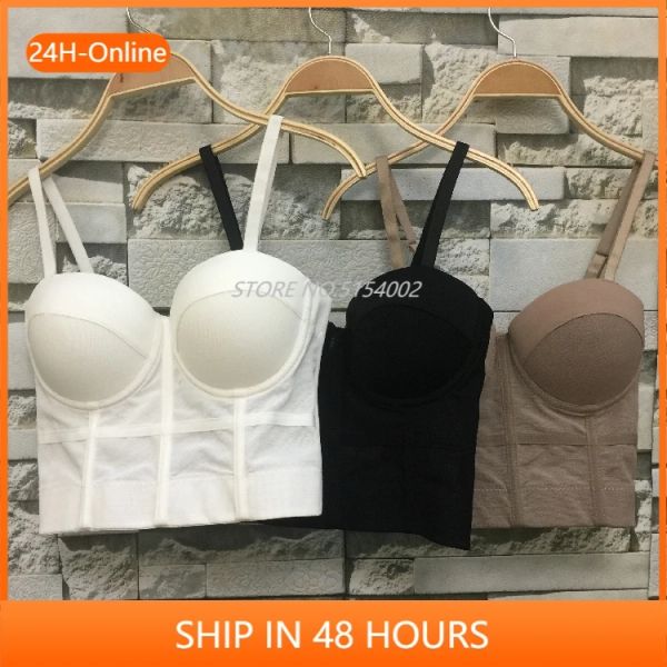 CAMIS S M L XL 2XL MAIS MASH PUSH UP BRALET BRALET FEMNION FELIAT BUSTIER BRA NOUTLET Party Fashion Fashion Long Sexy Cropped Top Colet