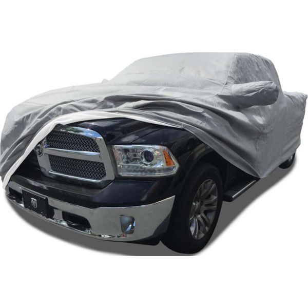 Carscover Özel Fit Ağır Dermi 1998-2018 için tüm hava koşullarına dayanıklı ultrashield kamyon otomobil kapağı Dodge Ram 1500 2500 3500 Mürettebat Kabini 6,5 ft Kısa Yatak - Nihai Koruma