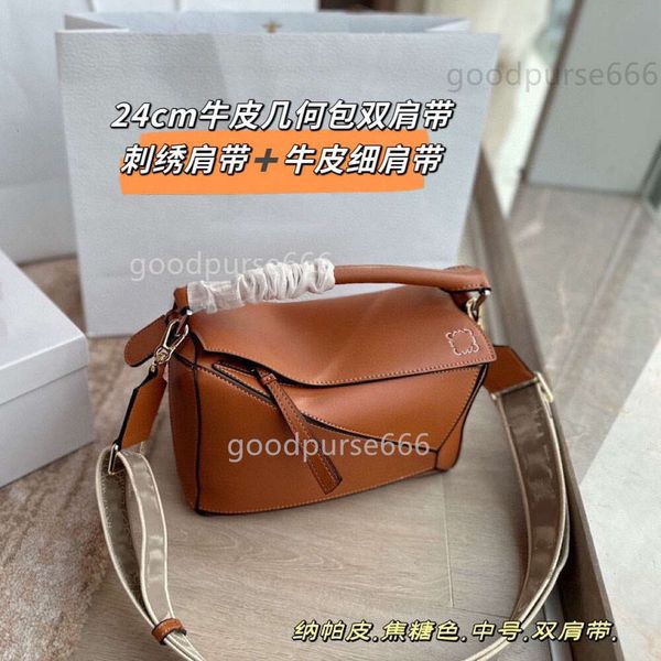 Grandi sacchetti per borsa a borsetta singola borsetta spalla ricamata a spalla ricamata Lady spagnolo spagnolo Capacità di design ad alto traversa di traverse loe b9aj