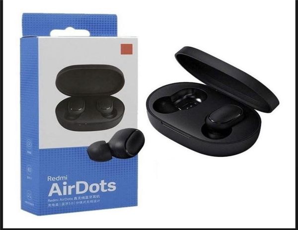 Für Xiaomi Airdots Redmi Airdots TWS Wireless Earphone Voice Control Bluetooth 50 Rauschen Reduktion Tap Control4663619