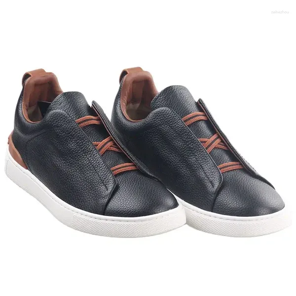 Scarpe casual in pelle scamosciata Hand Made Hand Ham's Round Board British Fashion Sports