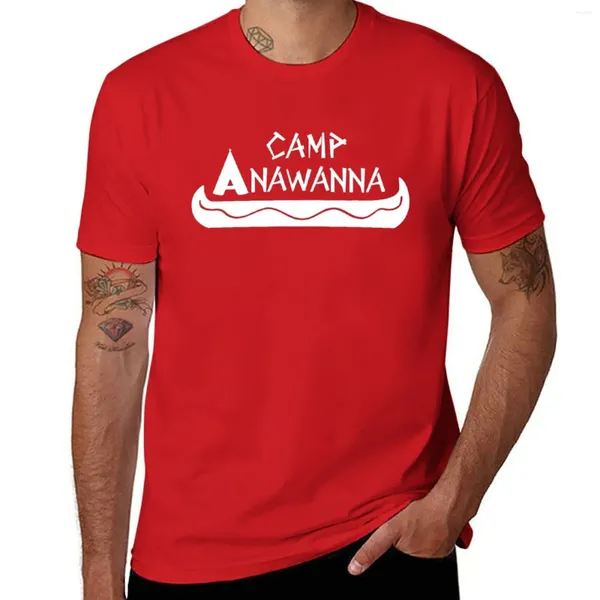 Polos masculinos Camp Anawanna (White) T-shirt