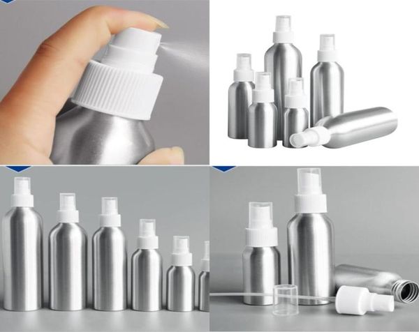 Aluminiumspray -Atomiser -Flasche Metall leere Flaschen Feine Nebel Pumpe Atomizer Kosmetischer Behälter 30 ml 50 ml 100 ml 150 ml 250 ml 500 m 97036277