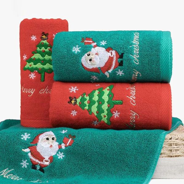 Produkt große Weihnachtshandtücher für Badezimmer, Küchentücher für Baumwolle, dekorative Stickereien für Kinder für Kinder