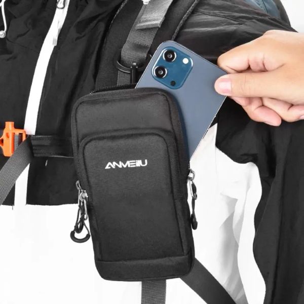 Обложки универсального водонепроницаемого застежка -держателя для смартфона держатель для смартфона держатель для езды на рюкзак для рюкзака.