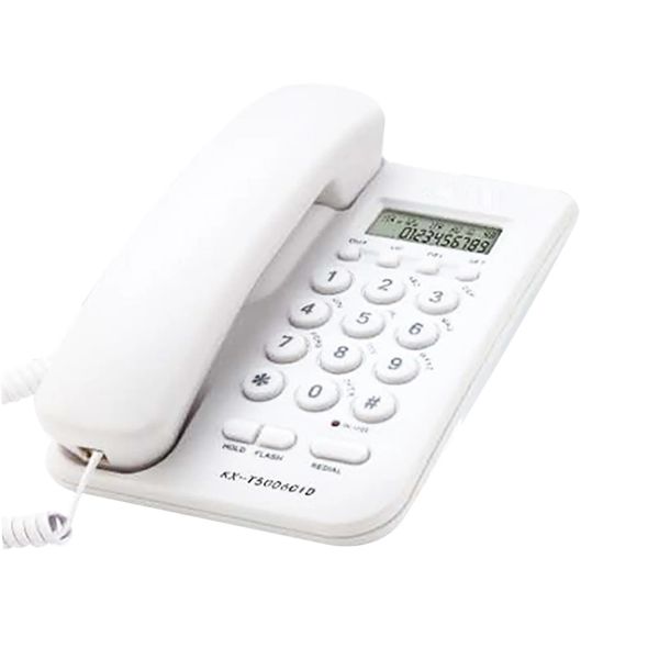 Accessori KXT5006CID FSK DTMF Loudo Sound Hotel Home Office Telefono con cavo con altoparlante Big Button Caller ID Wall montato