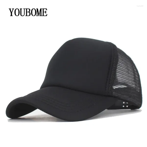 Ballkappen yoBome Baseball Cap Men Marke Flat Snapback Women Hut für Casquette Bone 5 Panel Mesh Sommer Hip Hop Männlicher Vater Hut