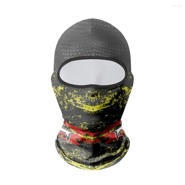 Cappelli ciclistici Maschera motociclistica Capo traspirante Uomini da esterno per esterni Balaclava Multifunzionale Biker Full Cover Cover Cover Cover Women Hood Cappelli