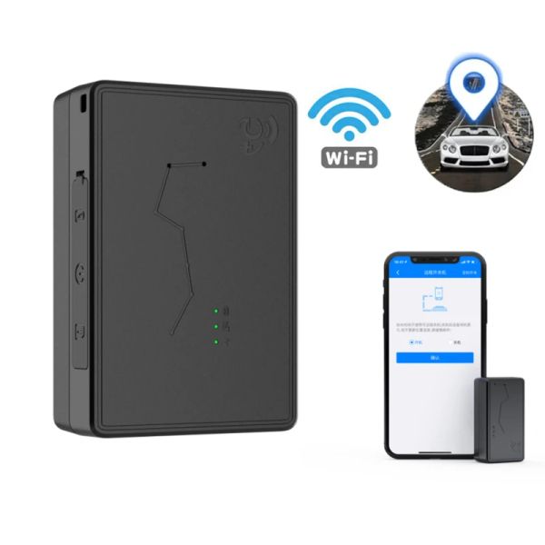 ALLARME Mini GPS Auto Tracker Veicolo magnetico 4G/WiFi Posizionatore Dispositivo di localizzazione in tempo reale Anti furto Anti -Lost Locatore per bambini Elder