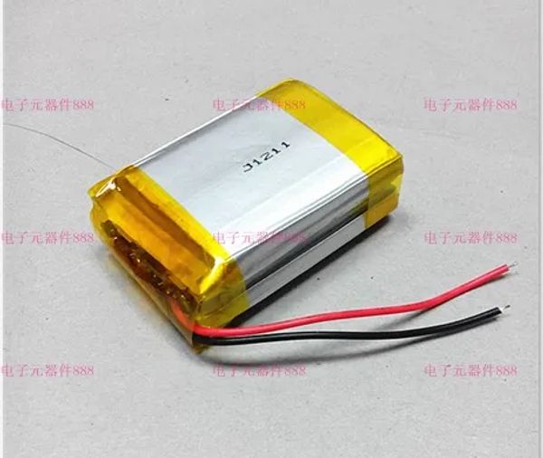 Accessori Batteria al litio polimerico 183450 Batteria ricaricabile 3,7V 7,4 V spesso 18 mm di lunghezza 34 mm lunghe 50 mm batterie di cella ricaricabili ricaricabili