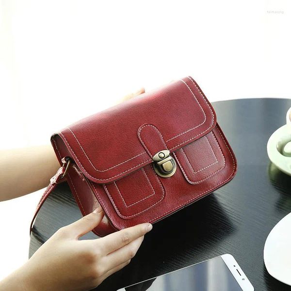 Bag Frauen Brieftasche PU Leder Geldbeutel Frau Langer Großhandel Retro Schulter Messenger Mobiltelefon klein