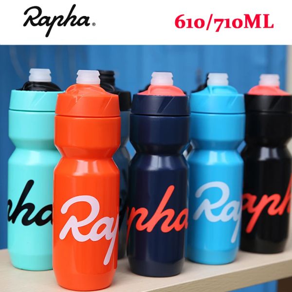 Luzes Rapha Bicicleta Bunerta de água Ultralight à prova de ciclismo garrafa de água 710ml TASTEFREE BPAFREE SPORTS Kettle para camping para caminhadas