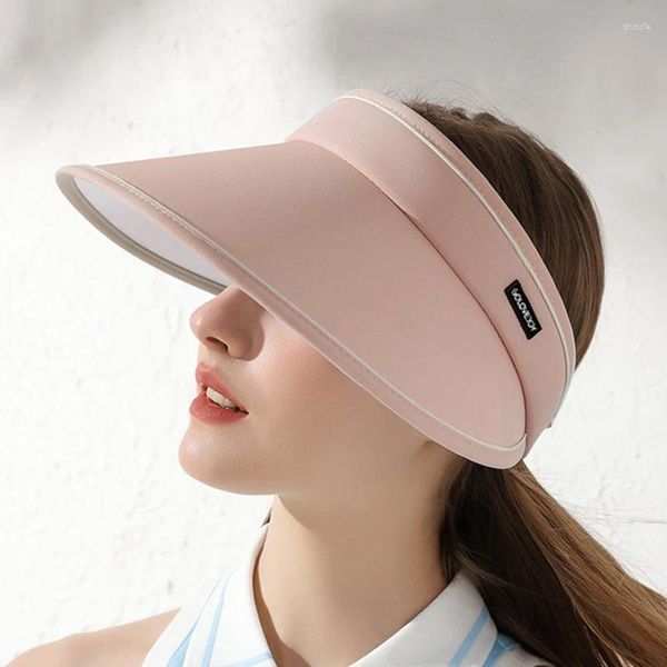 Berretti cappello da sole può rotolare grande evasione per tutta l'estate protezione femminile scavalcata da viaggio in spiaggia in ciclismo top vuoto