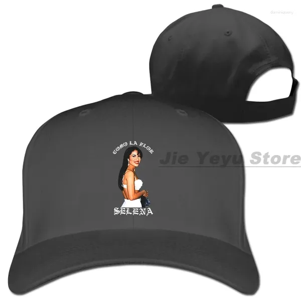 Ball Caps Selena Quintanilla Como La Flor Baseball Cap Men Women Trucker Hats Fashion Regolable