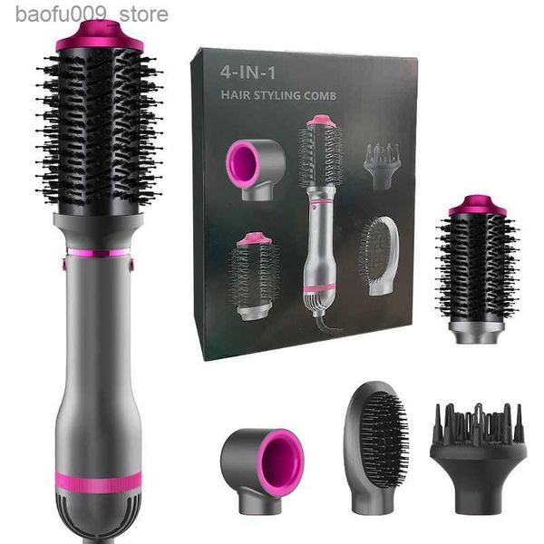 Curling Irons 1200W Asciugacapelli da 1200 W Benrola per capelli sostituibili per capelli sostituibili pettine Electric Ion Hair Essiccatore Q240425