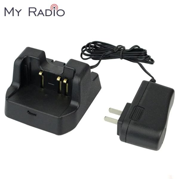 Carregador de desktop do Chargers para Yaesu Verterx Radio VX8R VX8E VX8DR VFT1DR FT2DR FNB101L Desk de balcão Rapid Charge Base Adaptador