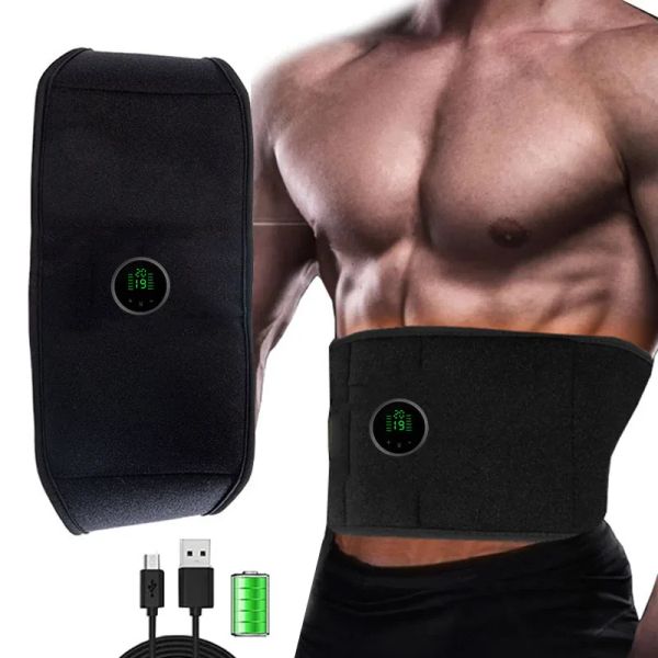 Kleider EMS Muskelstimulator Abdominal Trainer Körperschwingungsmassage Schlampengürtel Taille Ab Hine Fiess Workout Ausrüstung Dropship