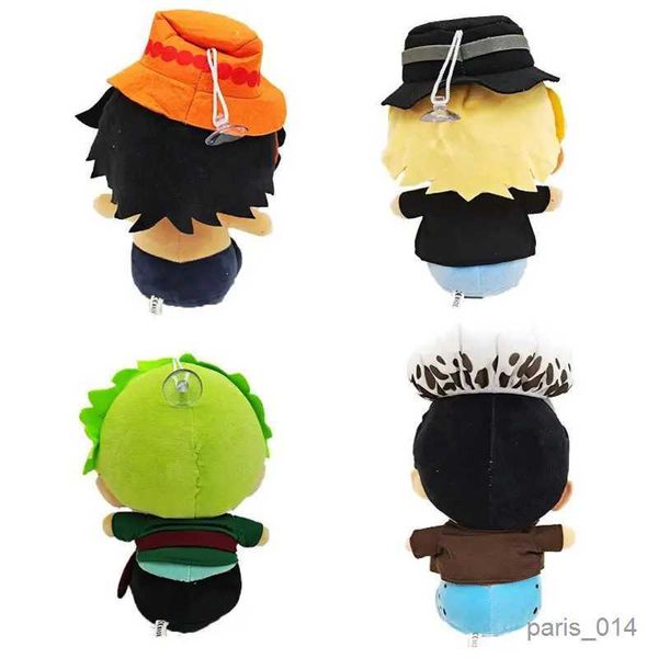 Animais de pelúcia de pelúcia 25 cm anime uma peça luffy luxuzio de desenho animado figuras zoro sabo sanji l ás pp algodão de algodão macio