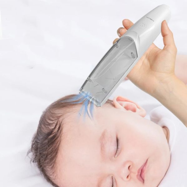 Clippers Baby Hair Trimmer USB Eletric Protable Low Ruído Cuidado Baby Crianças Shave