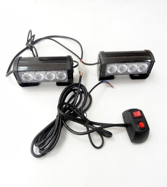 24 luci stroboscopiche a LED per camion jeep suv auto 12v universal ambra impermeabile auto di emergenza luce 8797328