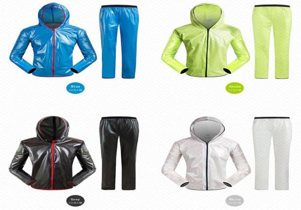 Sport Sports Cycling Fission Sust Sust Waterproof e Cycling Abito con protezione solare e copertura di pioggia frivolo e Breat6572967