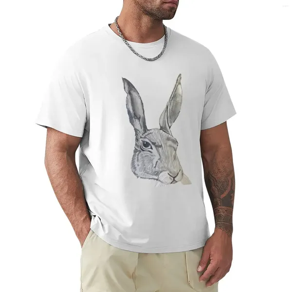 Herren Polos Hase Face T-Shirt Edition Shirts Grafik Tees Herren Kleidung schnell trocken übergroß