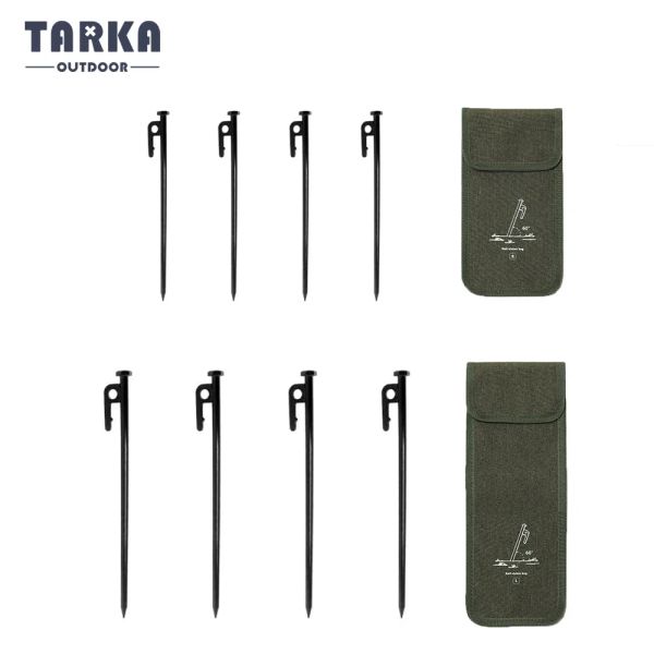 Abrigos Tarak Tarp barraca PEGS 20cm/30cm de serviço pesado engrossar jardim tunda de unhas de unhas de acampamento acessórios para gadgets para turismo de campista