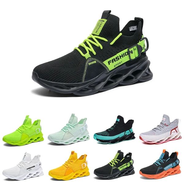 Men tênis de corrida treinadores respiráveis Wolf Grey Tour Amarelo Teal Triple Black Branco Mens Mens Esportes ao ar livre Tênis vinte e um