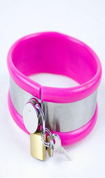 Самка женская шейная шейка кольца рабство с ограничительностью ошейники ошейники BDSM Sex Games Toy Product2795213