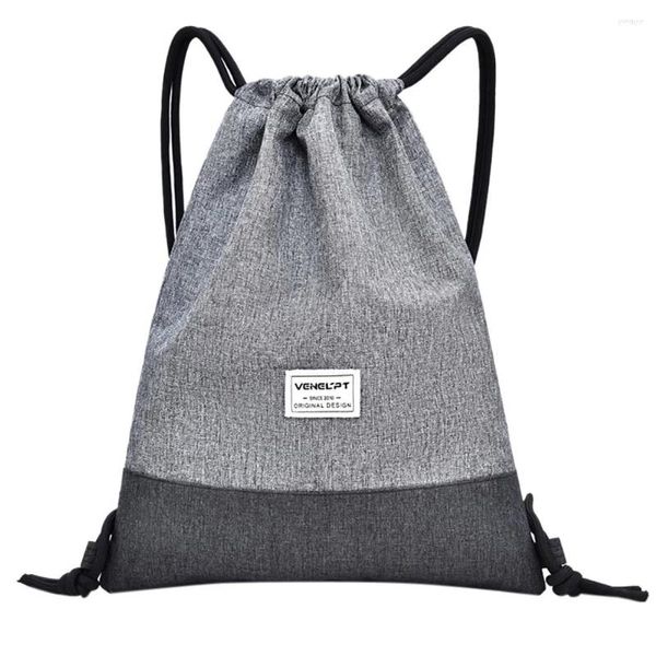 Backpack Beach Bag Outdoor Fitness Sport Bundle Pocket Pocket Unissex String Women Tide