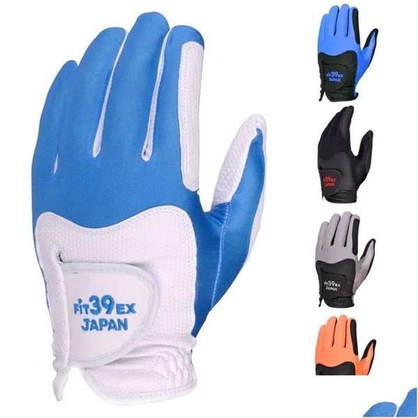 Andere Golfprodukte Cooyute Fit39 Herren linke Hand 5Color Single Color 5pcslot Handschuhe 201026 Drop Lieferung Sport im Freien OT6PL