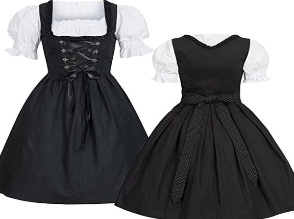 Kostümzubehör xxxxxl xxxxl plus Größe Frauen039s Deutsch Dirndl Kleider traditionelles bayerisches Bier Mädchen Oktoberfest Kostüme FO8047539