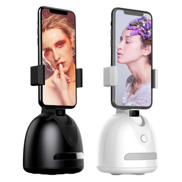 Sopa Yeni Akıllı Çekim Selfie Stick 360 ° Nesne İzleme Tutucu Otomatik Yüz İzleme Gimbal Sabitleyici Kamer Telefon Tutucu Tripod