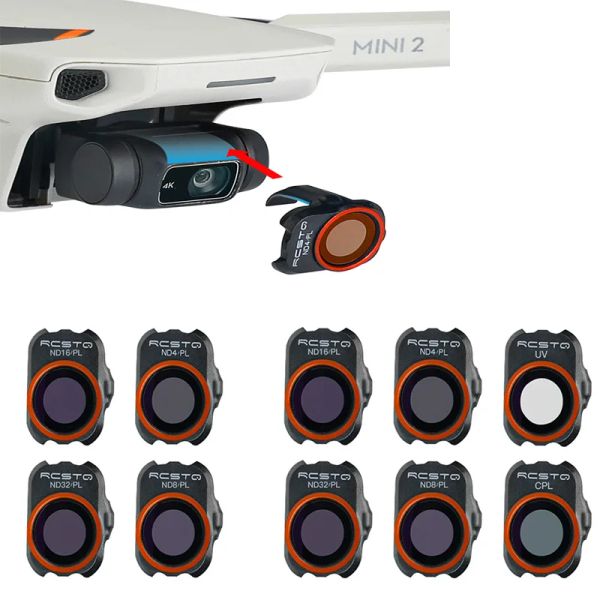 DJI Mavic Mini 1/2/SE Kamera Len Filtre Optik Cam DJI Mini 2 3 Drone Filtre Seti UV ND CPL 4/8/16/32 NDPL Aksesuarları