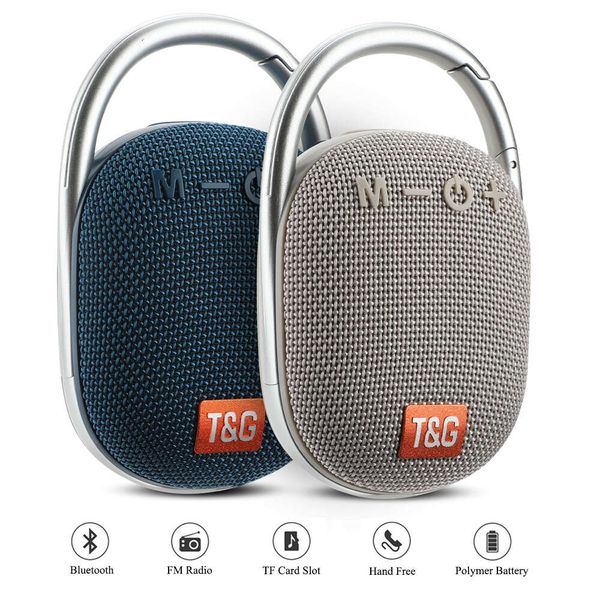 TG321 Портативные Bluetooth -динамики TWS Outdoor Mini Mini Music Box Audio Led Light Subwoofer Поддержит USB/TF -карту для смартфона ПК