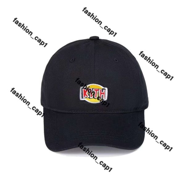 Kith Hat Designer Женская шляпа мужская шляпа мужская каскат Боб Шляпа Шляпа Бейсбол Бейсбол Женские Письма, вышитые футбольные шапки, унисекс спортивный солнце