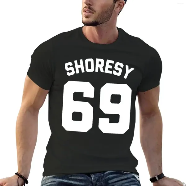 Men's Polos Shoresy 69 T-shirt Funnys Anime Size Tops Top-shirts gráficos grandes e altos