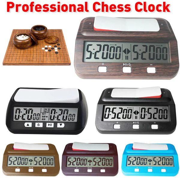Clocks Professional Chess Digital Timer Digital Clock Clock IGO Count Up Down Board Clock Clock Digital Electronic Clock Meter Stop Owatch