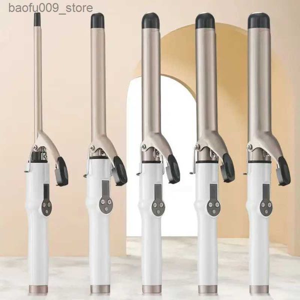 Curling Irons Electric Professional Curlers -Glätter- und Lockener -Eisenplatten Keramik -Lockenläder Sticks Mode Styling -Werkzeuge Q240425