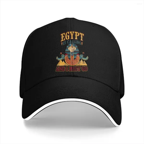 Ballkappen reine Farbe Dad Hats Fan klassische Männerhut Sonnen Visor Baseball Ägyptische alte Ägypten Kultur Peaked Cap