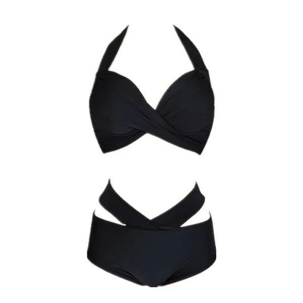 2021 Nuovo bikini diviso in stile coreano in stile sexy con costume da bagno ad alta nuoto femminile bikini