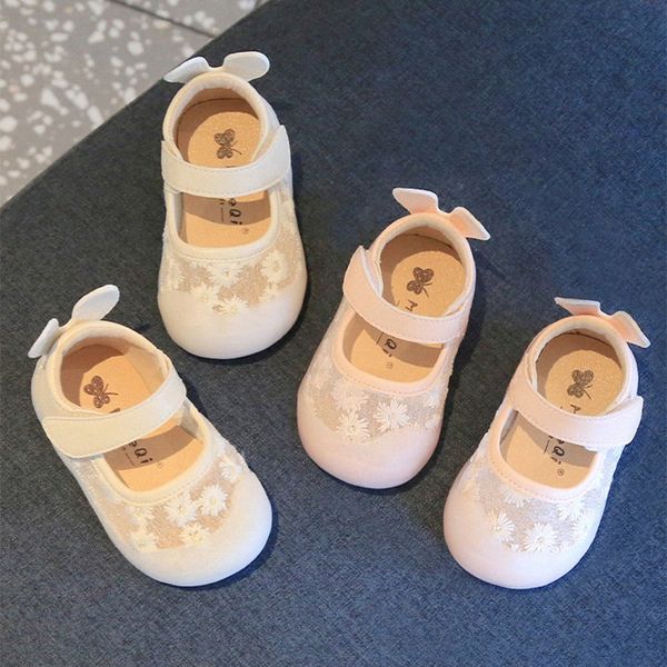 Bambini casual bambino scarpe da passeggio a maglie per bambini scarpe per bambini primaverili di neonati per bambini ragazze una scarpa per suola morbida casual 0-1-2 anni EUR 14-20 F0F1#